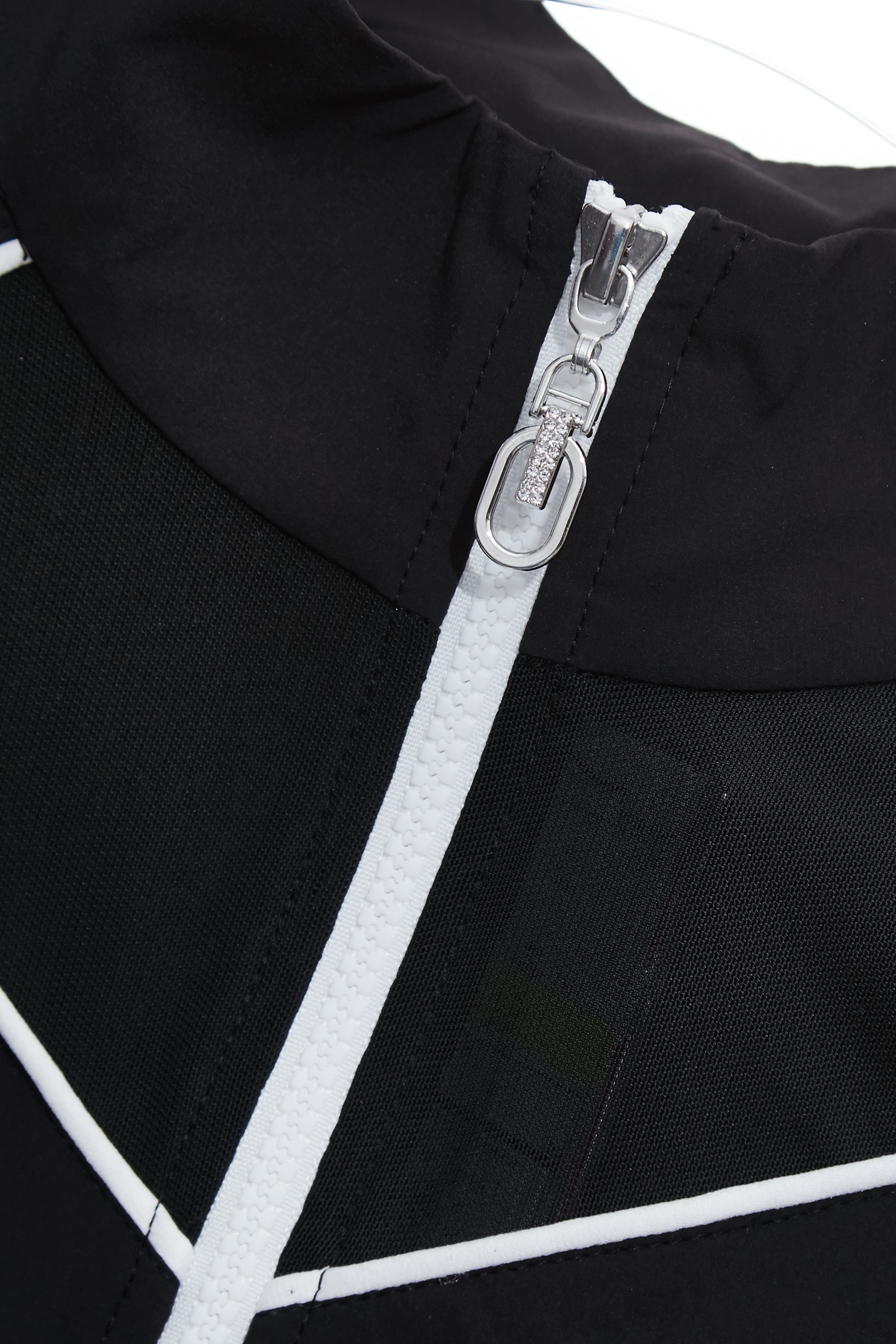 拼接透視網紗膠原蛋白外套拼接透視網紗膠原蛋白外套,一般外套,外套,春夏穿搭,網紗,黑色外套