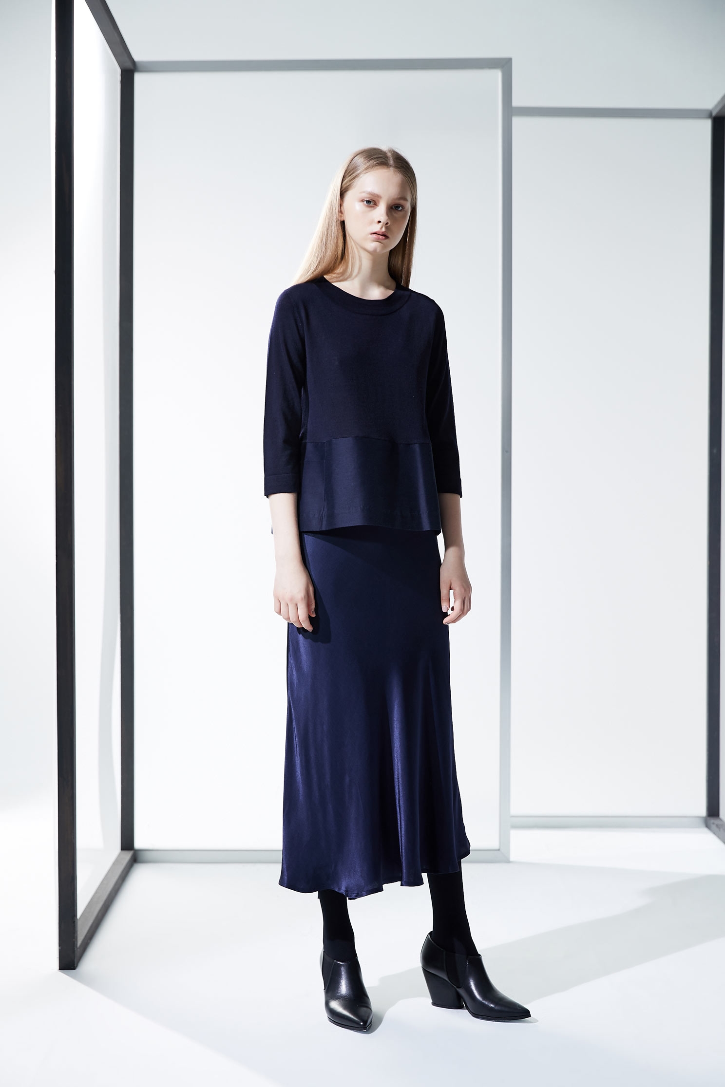 Draped mermaid dress,rayon,longskirt