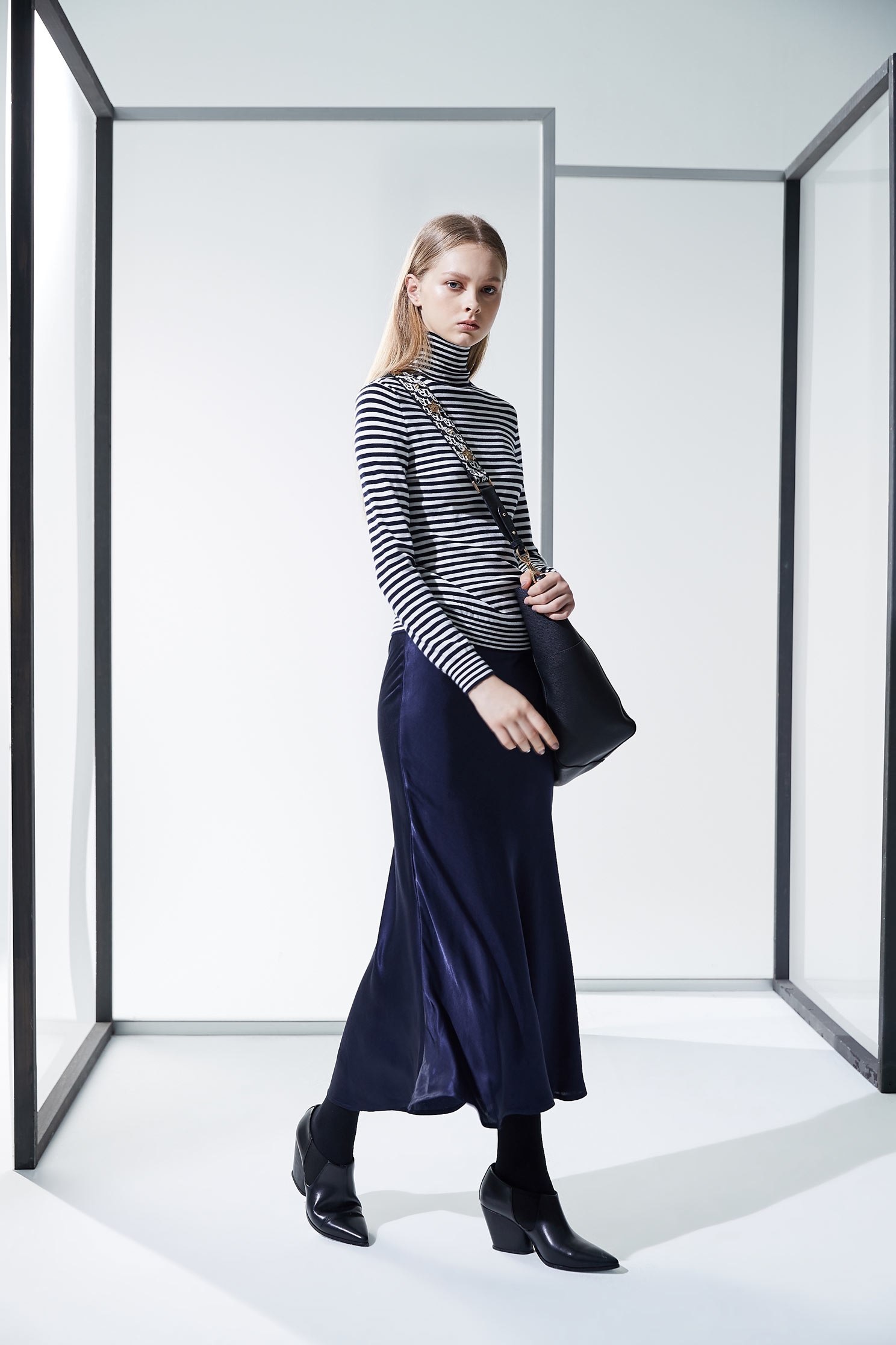Draped mermaid dress,rayon,longskirt