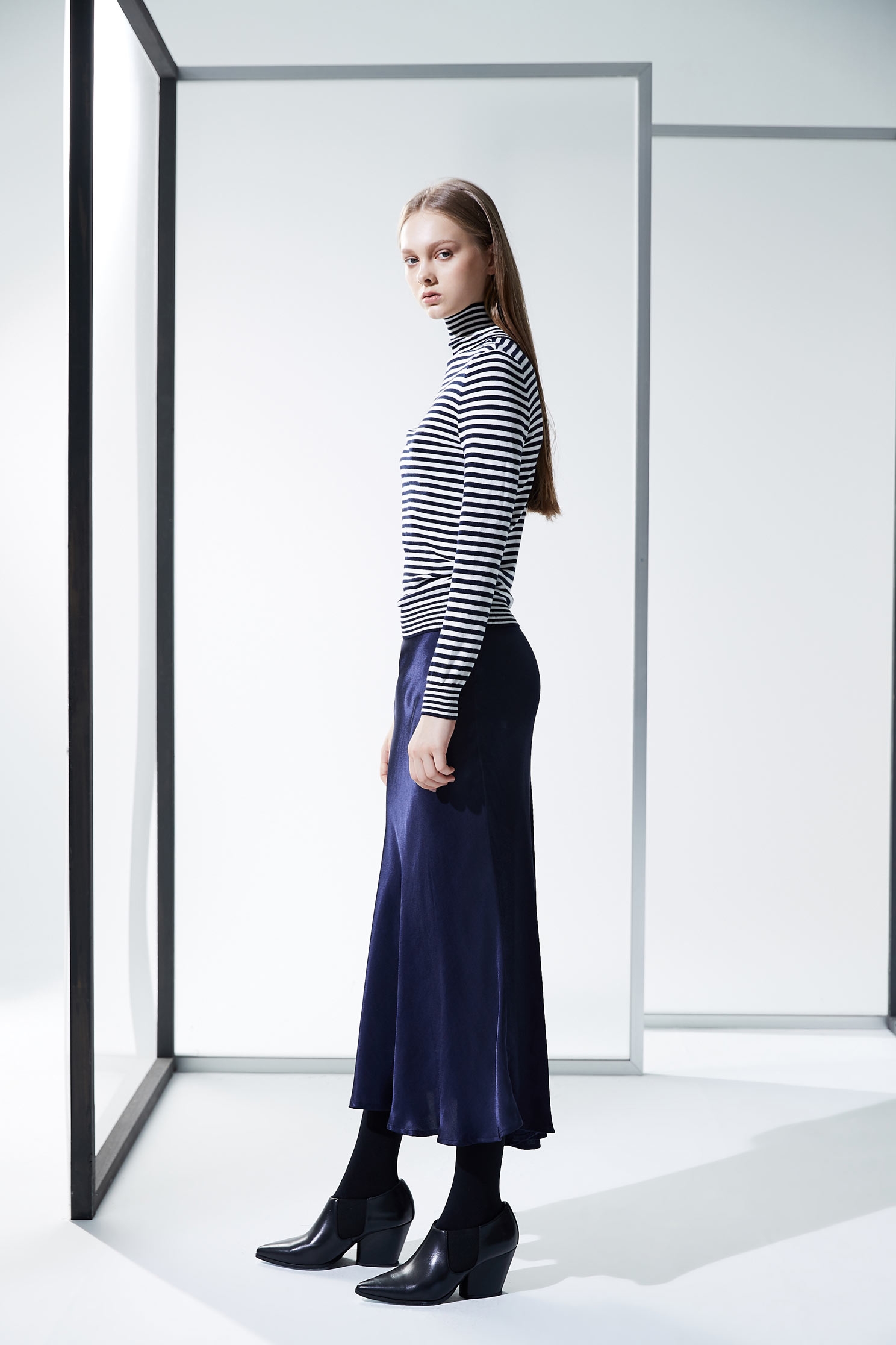 Draped mermaid dress,rayon,longskirt