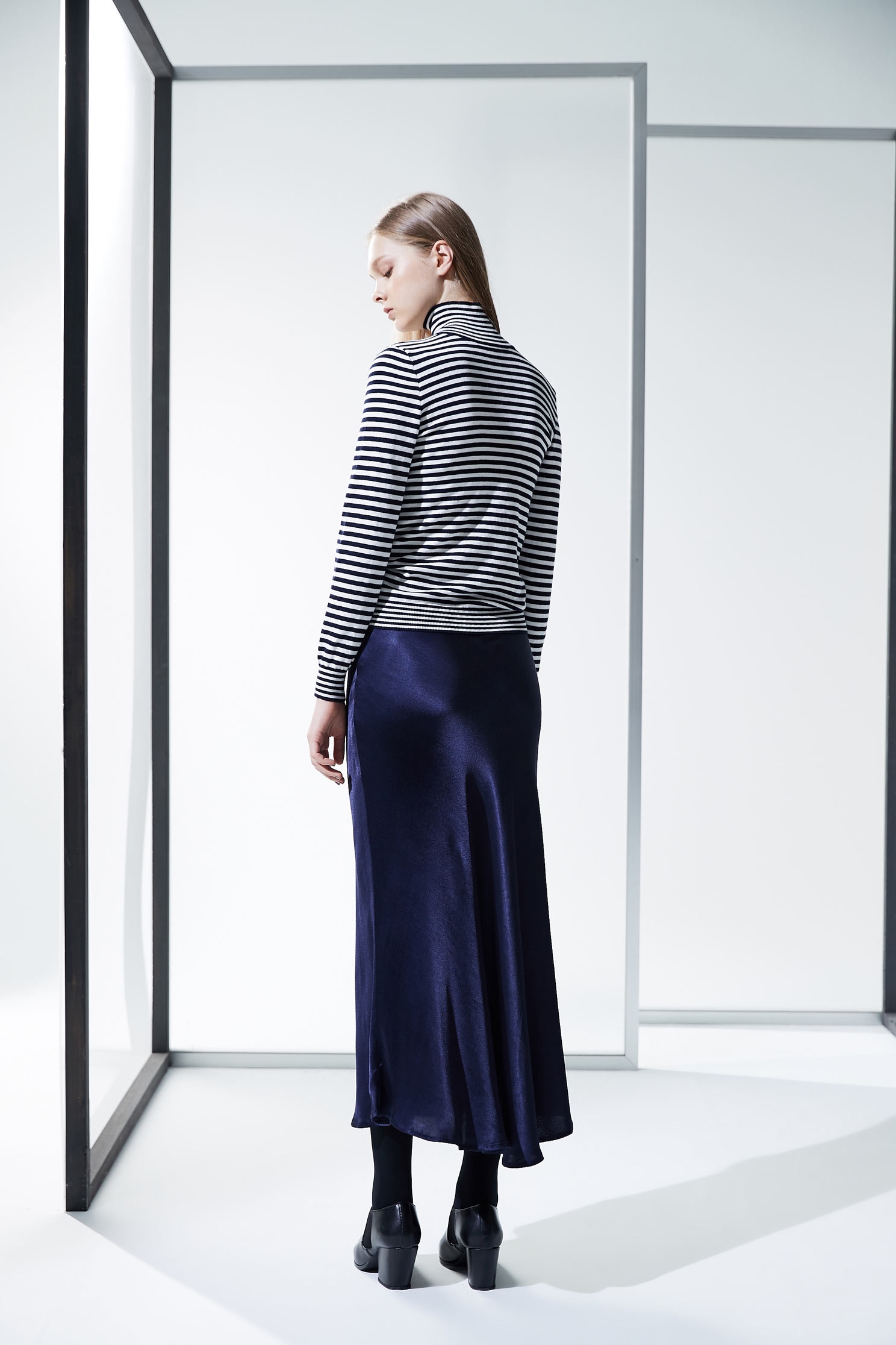 Draped mermaid dress,rayon,longskirt