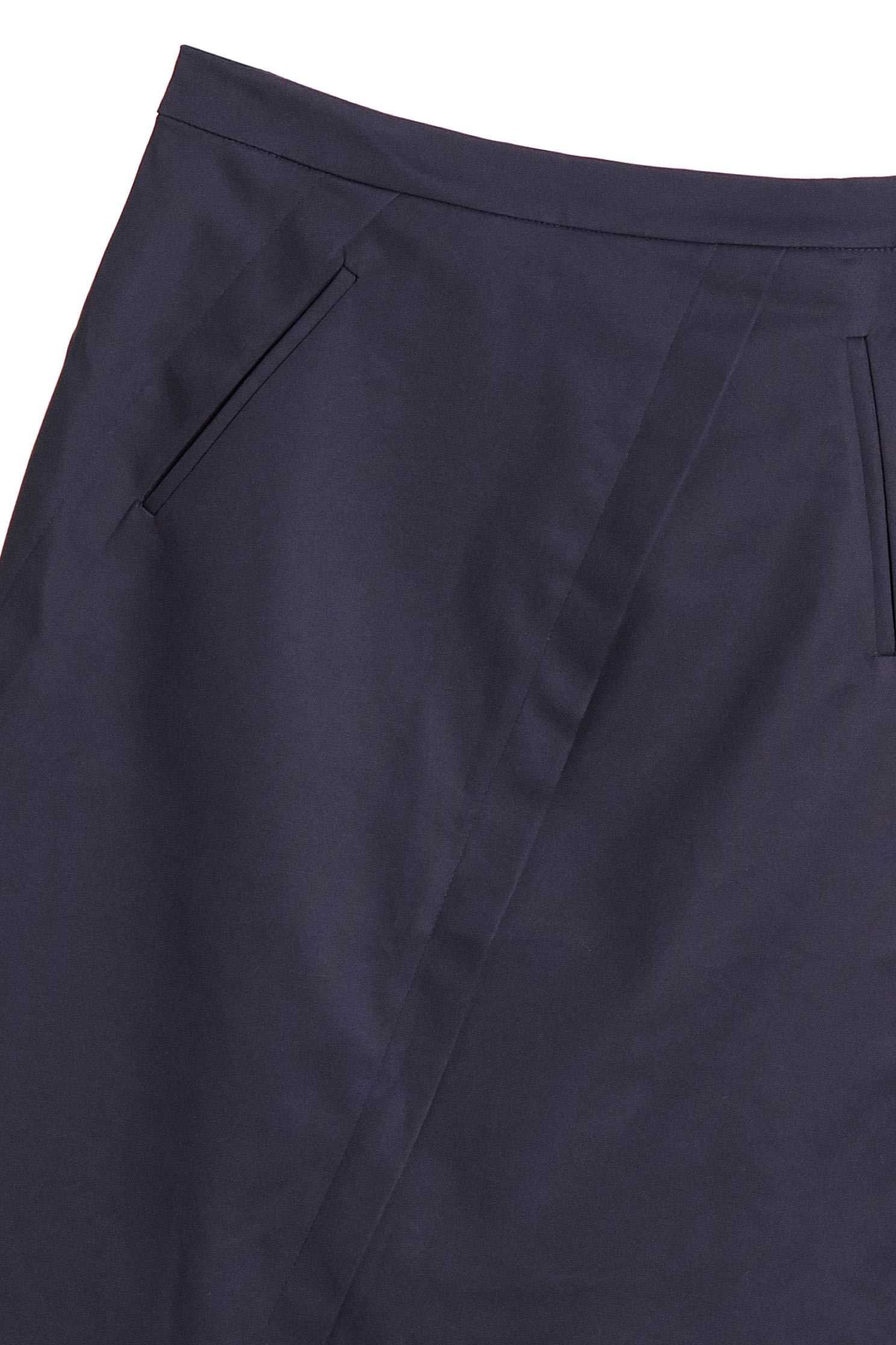 Multi-layered design skirt,A-line skirt,Mini Skirt,i-select,Long Skirt