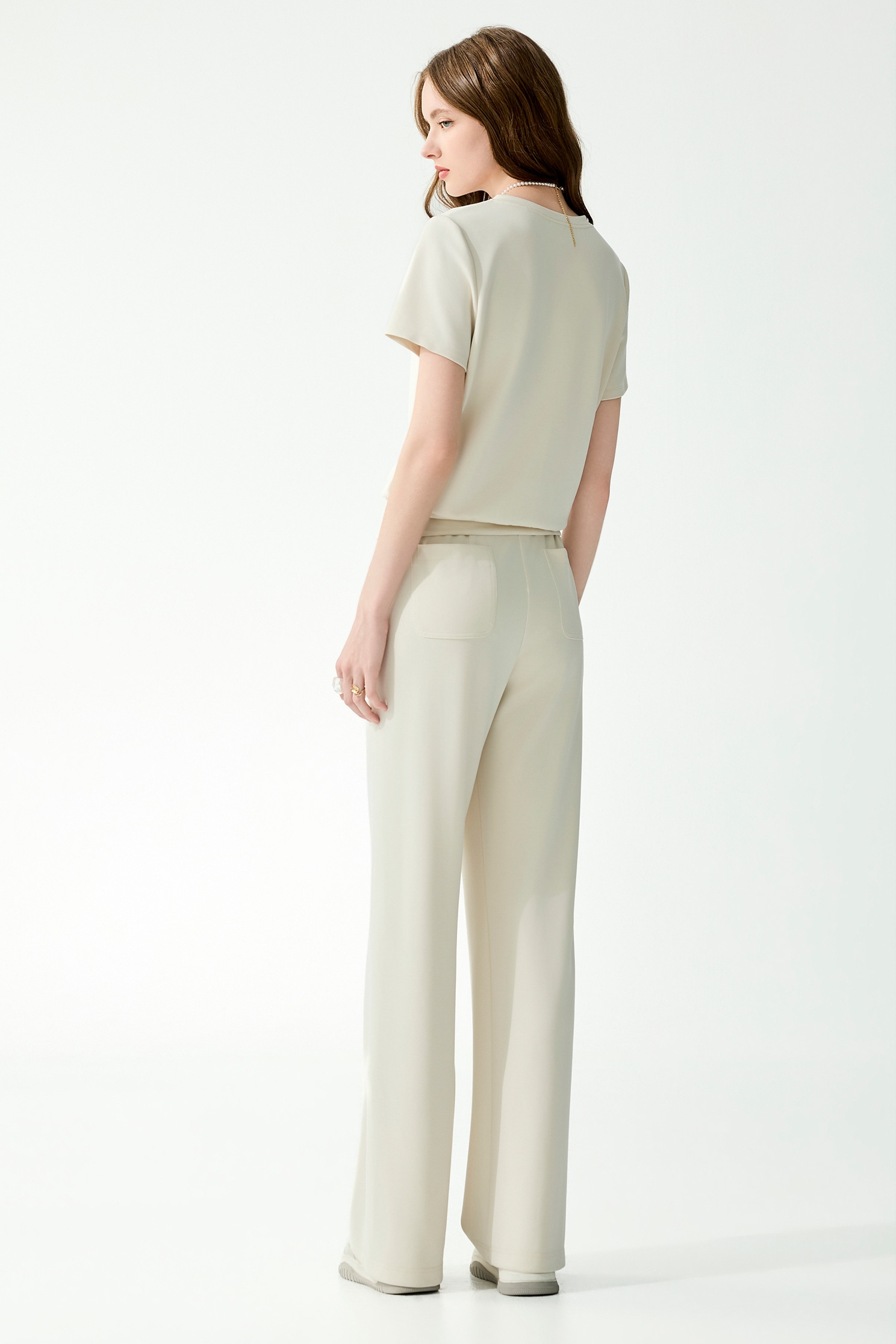 綴美麗溫室刺繡寬褲綴美麗溫室刺繡寬褲,刺繡,寬褲,春夏穿搭,蕾絲,褲子