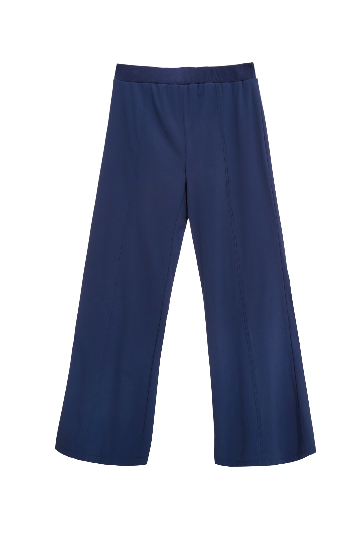 羅紋彈性腰膠原蛋白寬腿褲羅紋彈性腰膠原蛋白寬腿褲,刺繡,寬褲,春夏穿搭,褲子