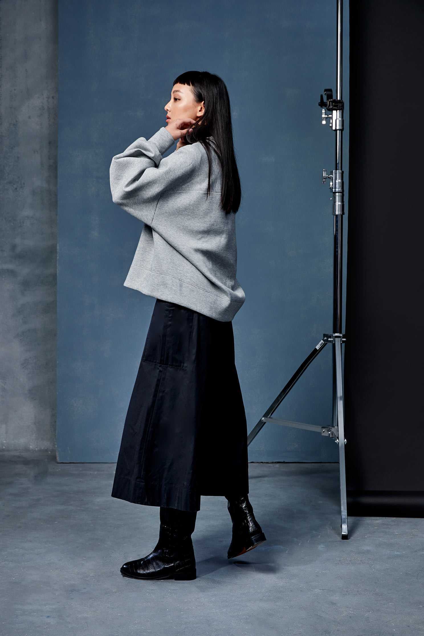 Classic Fashion Wide Trouser,culottespants,pants,culottes,pants,wasthin,blackpants,blacktrousers
