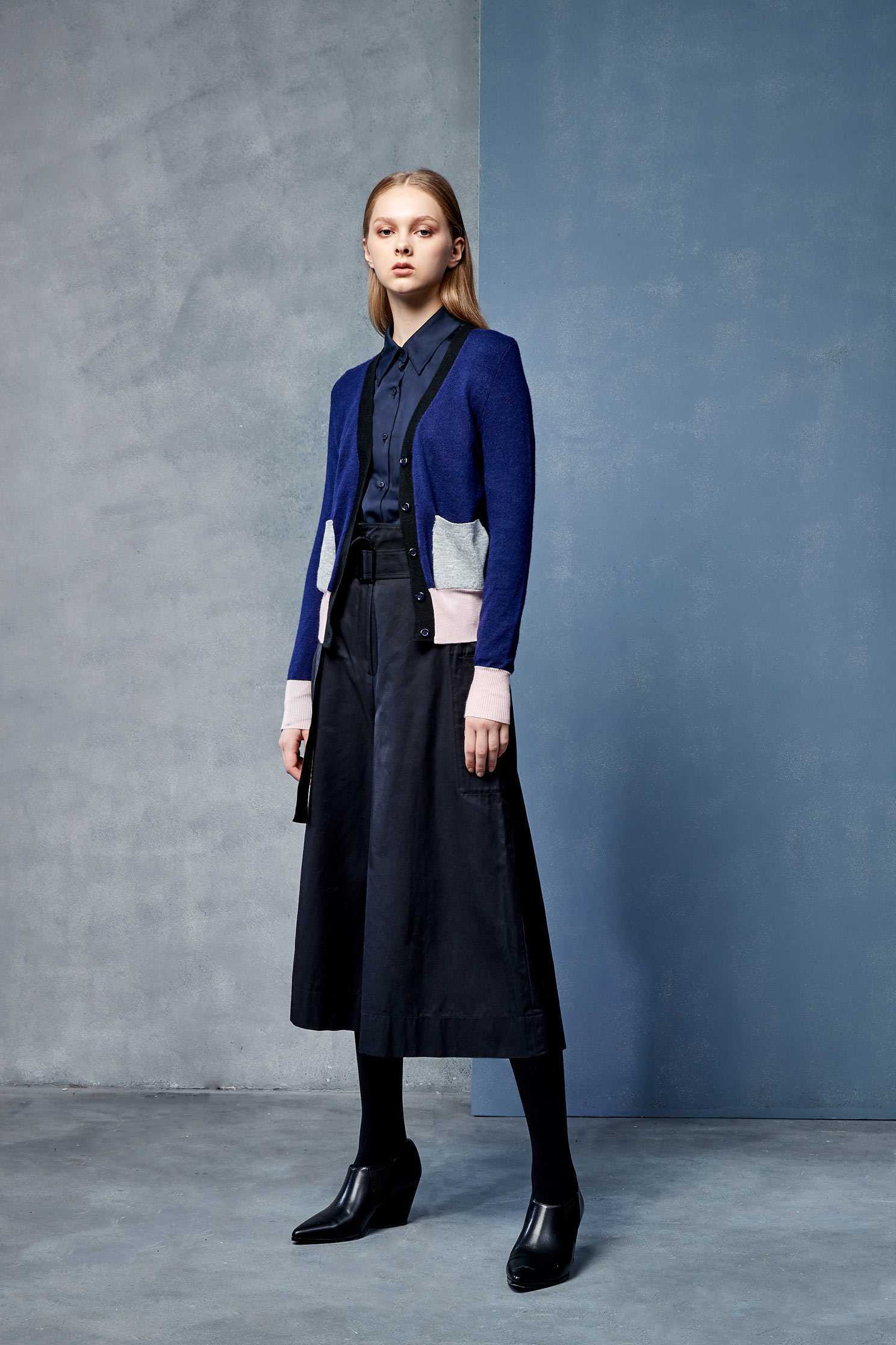 Classic Fashion Wide Trouser,culottespants,pants,culottes,pants,wasthin,blackpants,blacktrousers