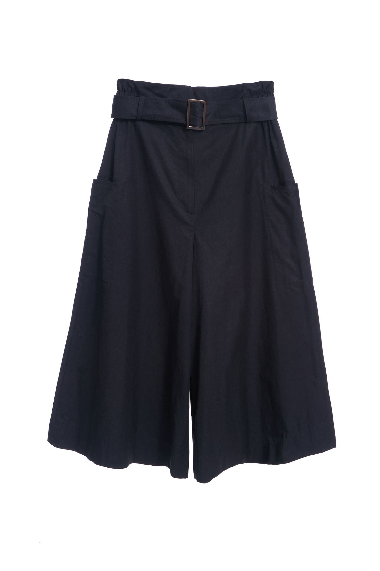 Classic Fashion Wide Trouser,culottespants,pants,culottes,pants,wasthin,blackpants,blacktrousers