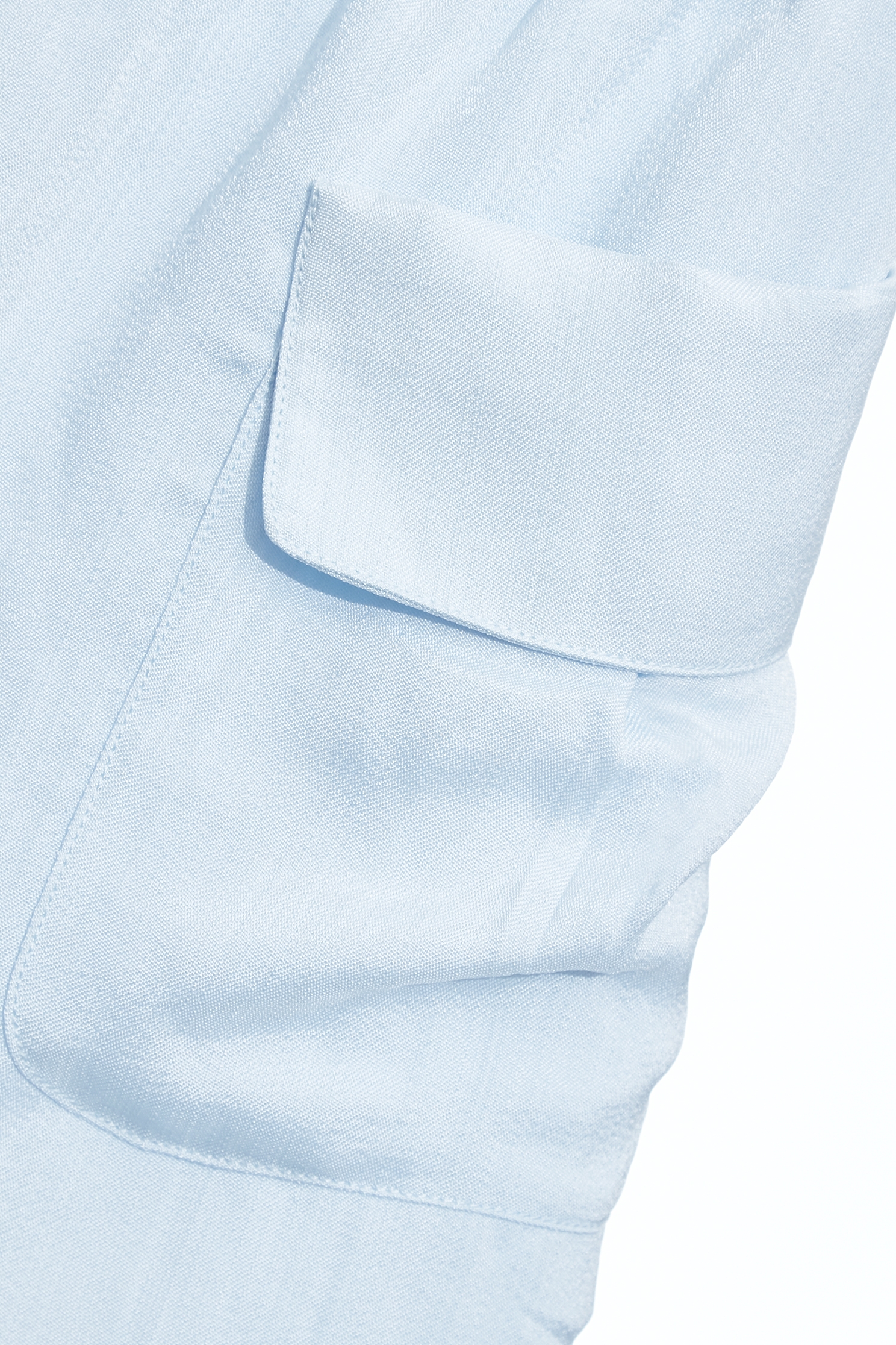 小男孩藍綴立體口袋短褲Patch Pockets Casual Shorts,短褲裙,秋冬穿搭,褲子