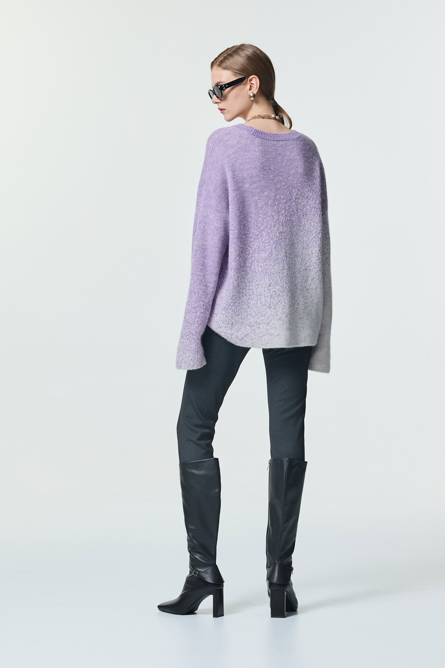 簡約顯瘦開衩合身褲簡約顯瘦開衩合身褲,刺繡,秋冬穿搭,窄管褲,簡約穿搭,褲子,長褲