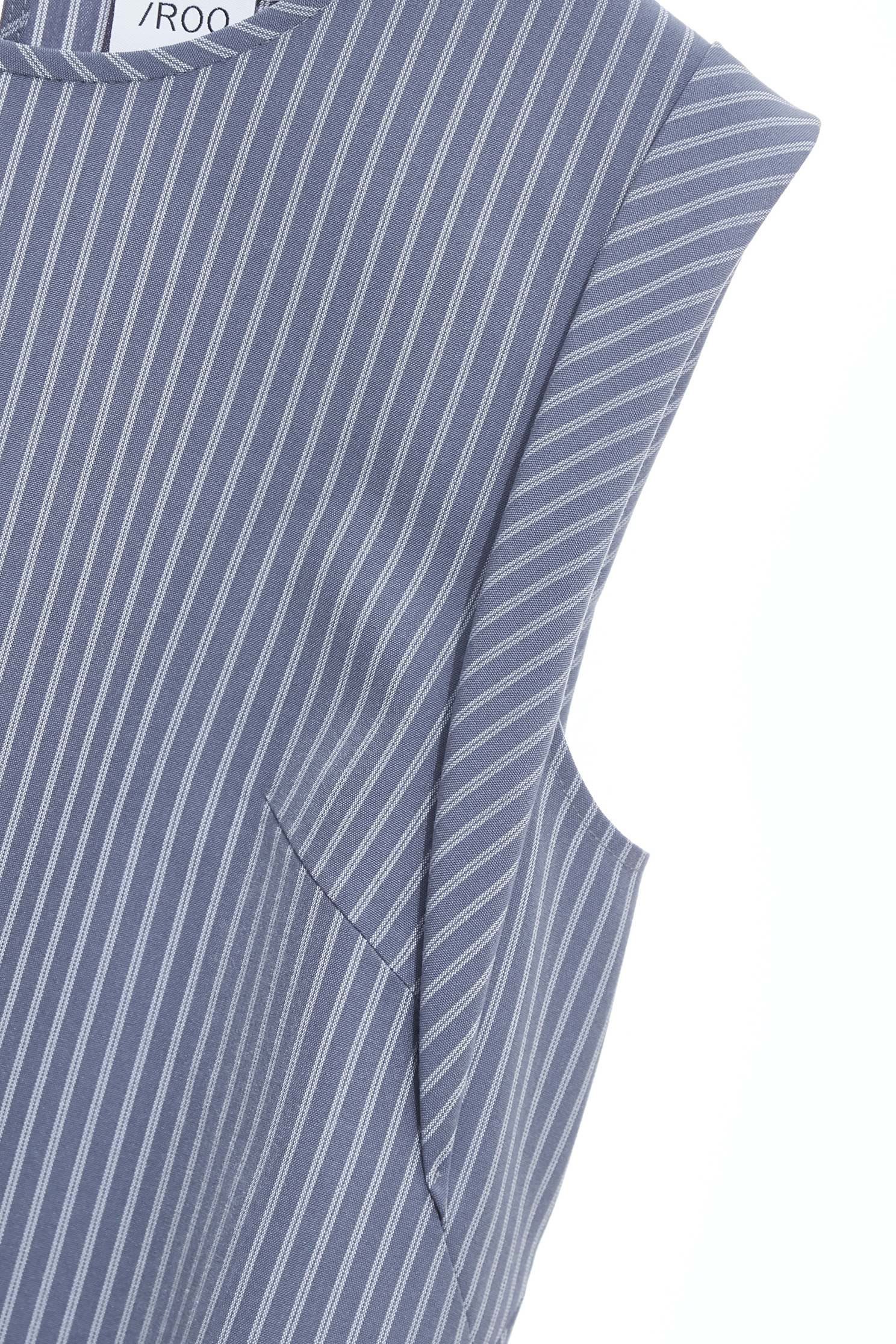 造型微光藍細條上衣造型微光藍細條上衣,一般背心,一般背心馬甲,上衣,人氣商品,春夏穿搭,背心