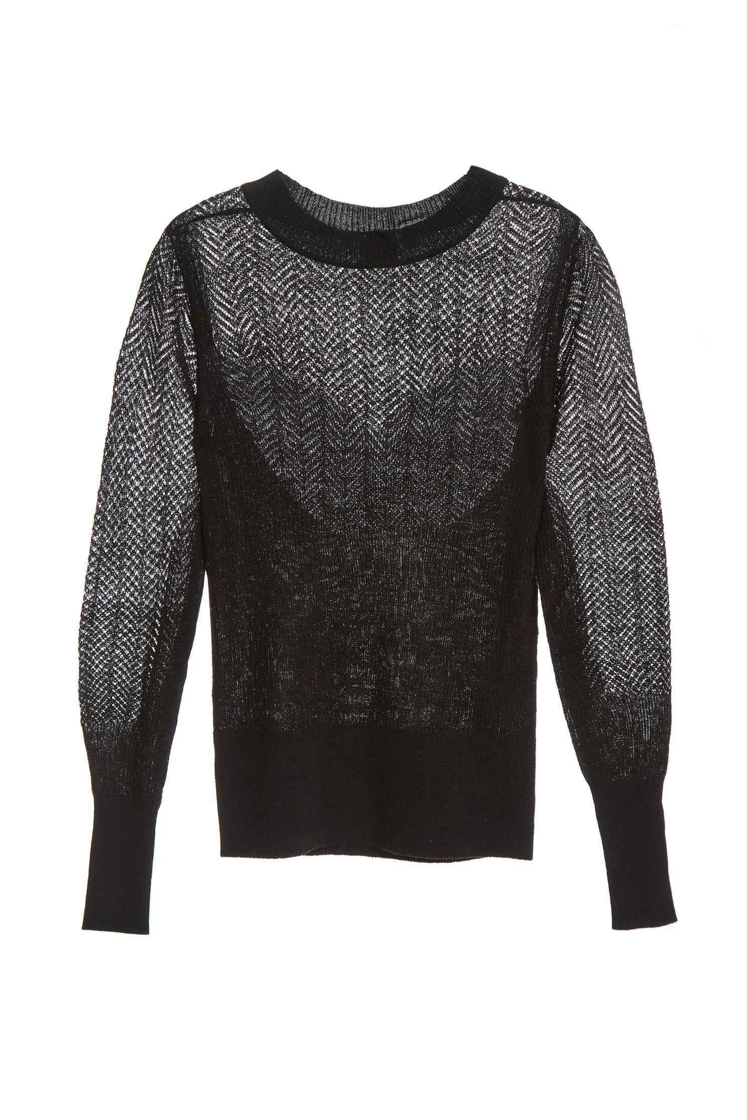 High-necked knitwear,圓領上衣,簍空上衣,Fantasy purple,knitting,Knitted top,Knitted Top,Turtleneck top,黑色上衣