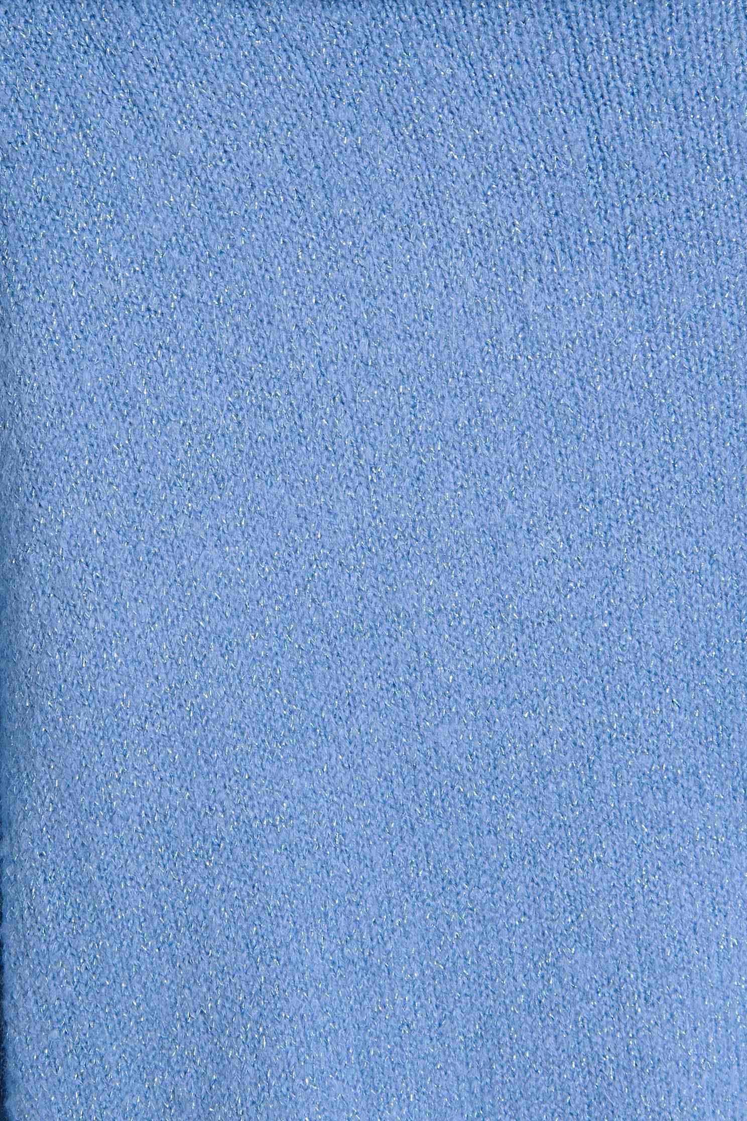 Blue glitter knitted Off-shoulder top,pantoneblue,offshouldertop,top,offshouldertop,shouldertop,knitting,knittedtop,knittedtop,longsleevetop
