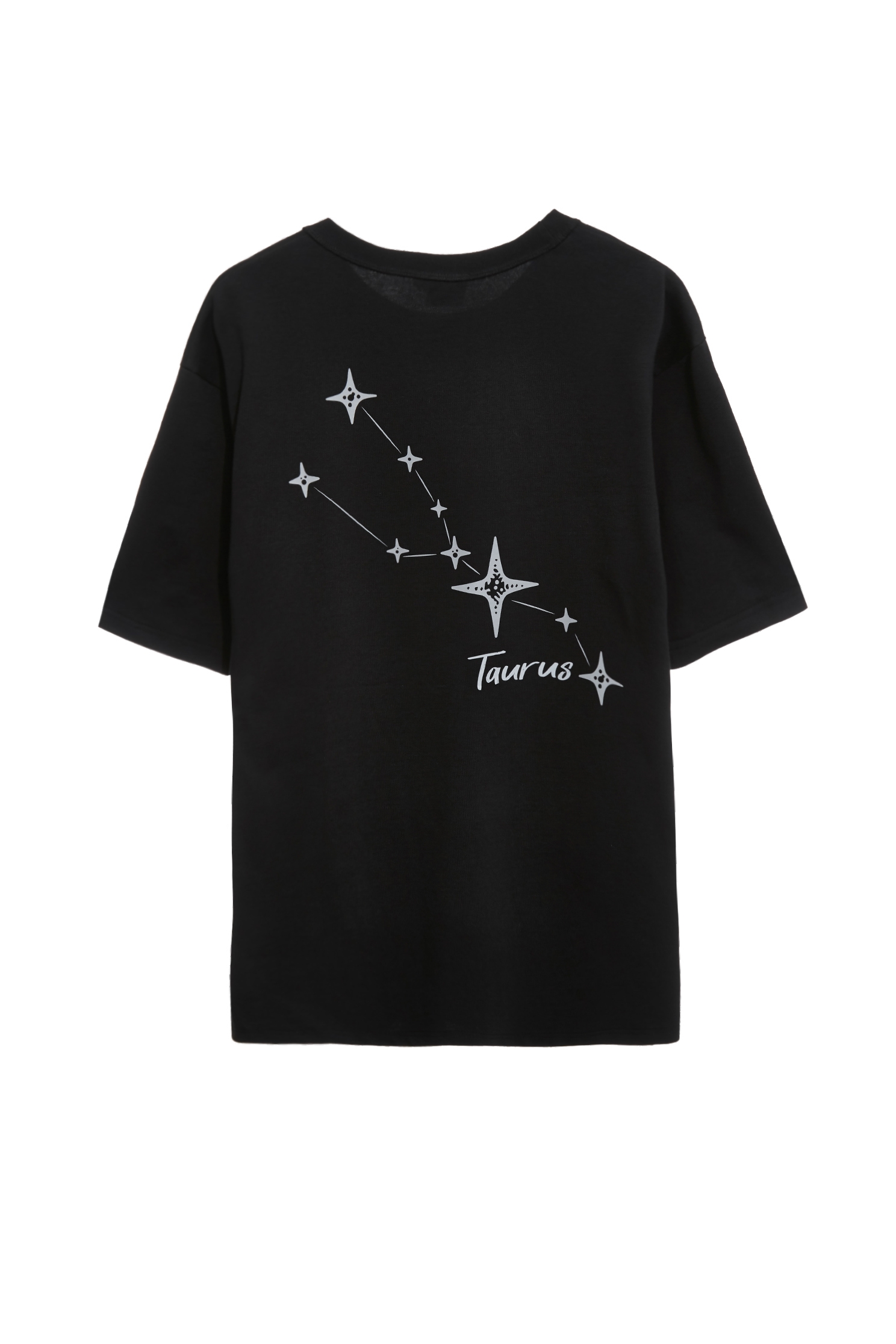 金牛座男版T恤上衣金牛座男版T恤上衣,T-Shirt,上衣,刺繡,吸濕,抗UV,涼感,白色上衣,黑色上衣