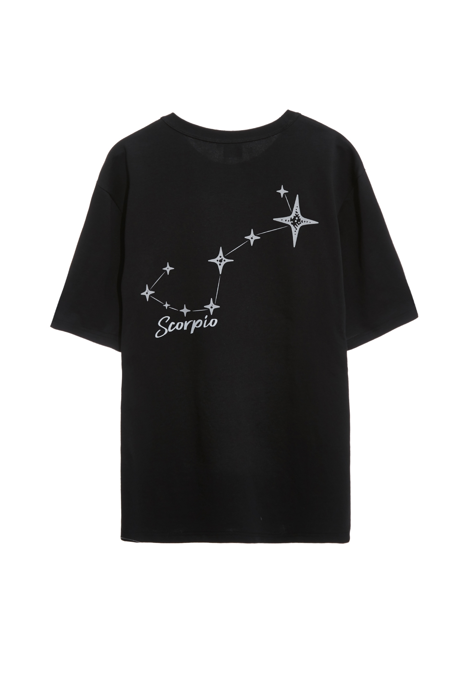 天蠍座男版T恤上衣天蠍座男版T恤上衣,T-Shirt,上衣,刺繡,吸濕,抗UV,涼感,白色上衣,黑色上衣