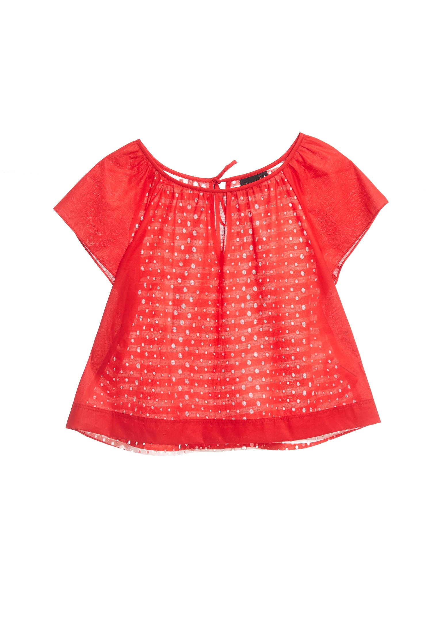 Chic casual cotton top,top,shortsleevetop,cotton