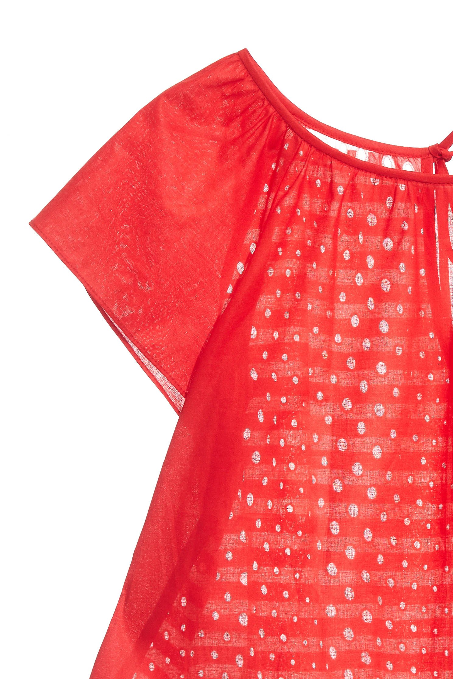 Chic casual cotton top,top,shortsleevetop,cotton