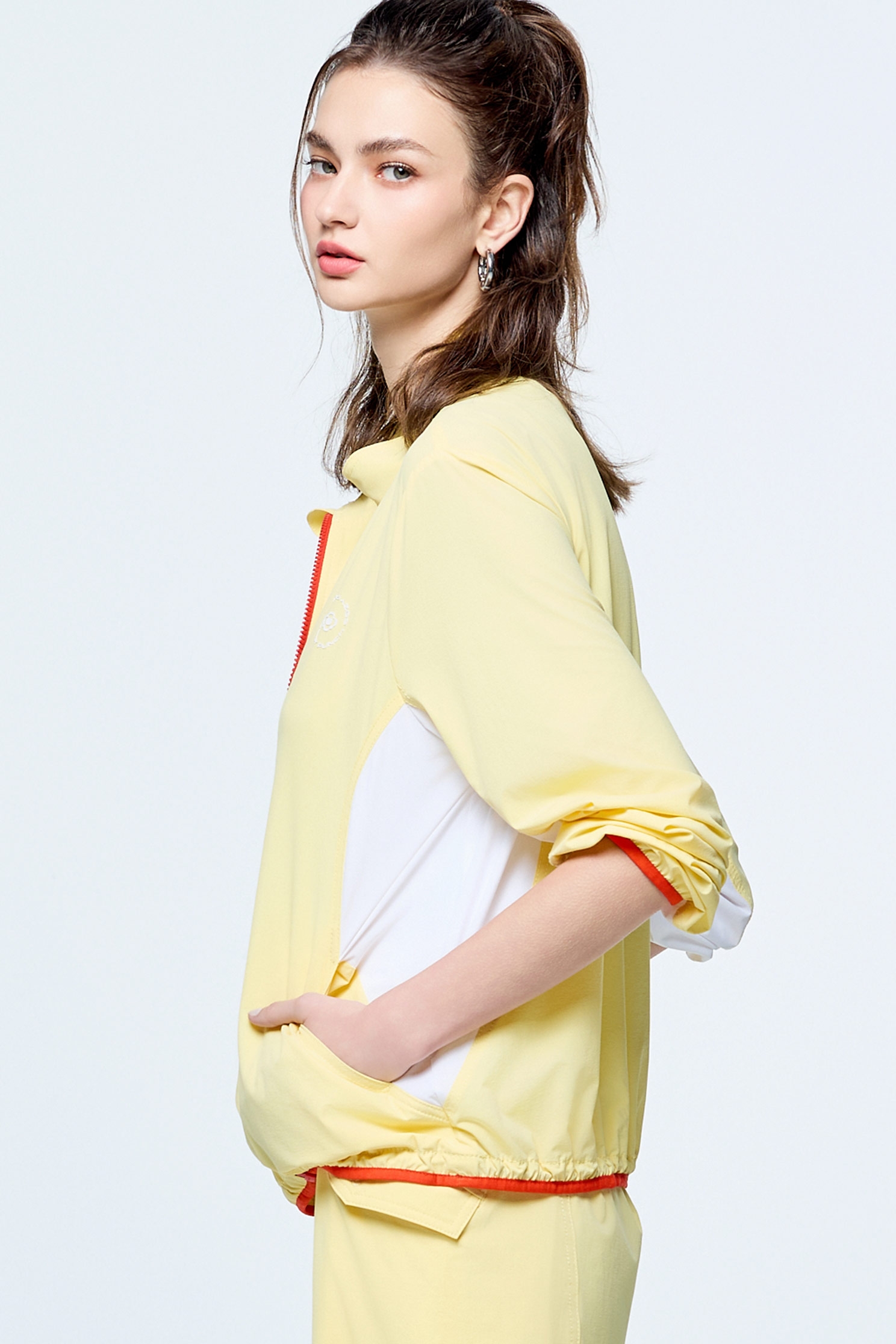 彩虹衣膠原蛋白拼色外套彩虹衣膠原蛋白拼色外套,一般外套,外套,春夏穿搭