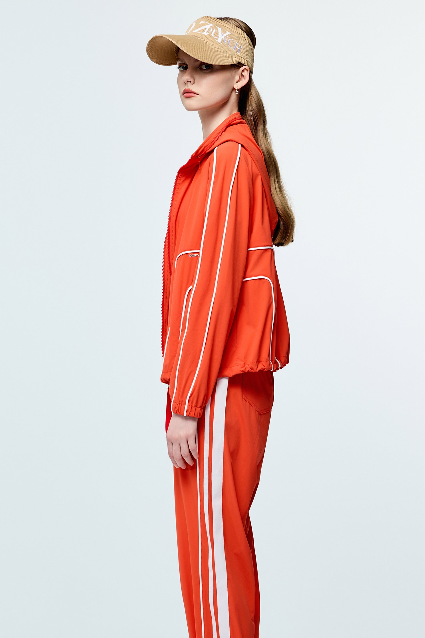 彩虹衣膠原蛋白線條設計外套彩虹衣膠原蛋白線條設計外套,一般外套,外套,春夏穿搭,連帽外套