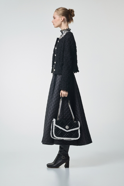 帶子紗式小香風短版外套,小香風外套