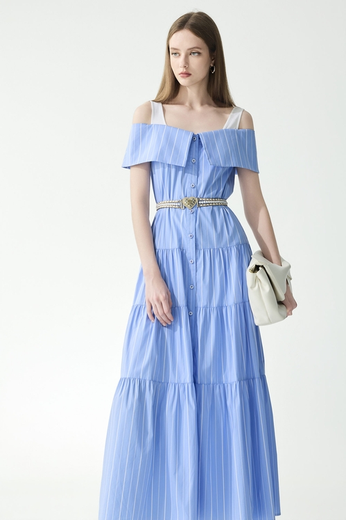 假兩件丹寧藍長洋裝,,假兩件丹寧藍長洋裝,一般洋裝,人氣商品,春夏穿搭,一般洋裝,春夏穿搭,珍珠,白色洋裝,一般洋裝,小禮服,春夏穿搭,荷葉,蕾絲,雪紡,雪紡洋裝,一般洋裝,丹寧,春夏穿搭,條紋