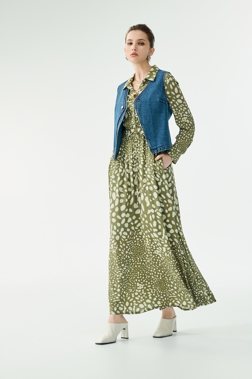 個性造型身片牛仔背心,無袖背心