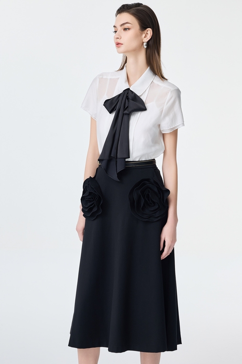 絲棉活動領巾綁帶單品,內搭上衣