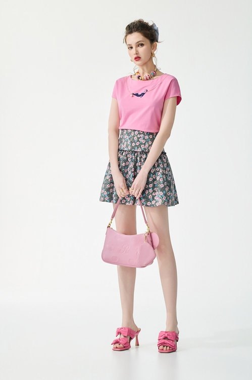 做瑜伽貓咪印花Ｔ恤上衣,春夏穿搭