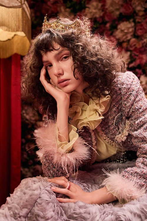 小香風銀蔥花呢紗外套,小香風外套