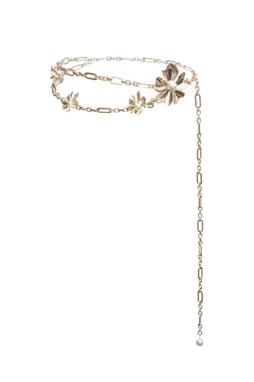 個性金屬花朵腰鍊,,個性金屬花朵腰鍊,春夏穿搭,珍珠,皮帶,皮革,春夏穿搭,珍珠,皮帶,皮革,春夏穿搭,珍珠