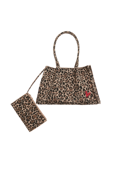 個性豹紋愛心針織手提包,,個性豹紋愛心針織手提包,側背包,春夏穿搭,珍珠,皮革,側背包,春夏穿搭,珍珠,皮革,肩背包,秋冬穿搭,針織