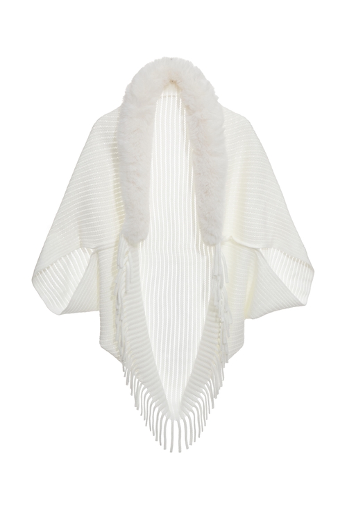 蓬鬆毛絨織紋披肩,,蓬鬆毛絨織紋披肩,圍巾,秋冬穿搭,針織