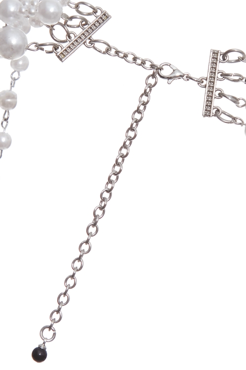 小香風多層次花朵珍珠項鍊,,小香風多層次花朵珍珠項鍊,小香風,珍珠,秋冬穿搭,項鍊