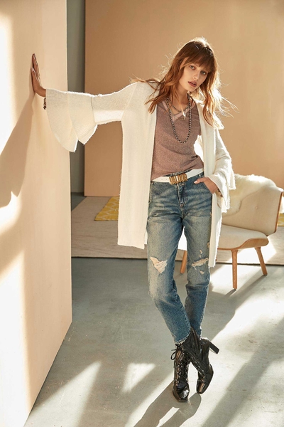 Bell Sleeve Knit cardigan