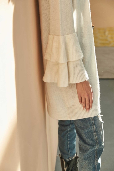 Bell Sleeve Knit cardigan