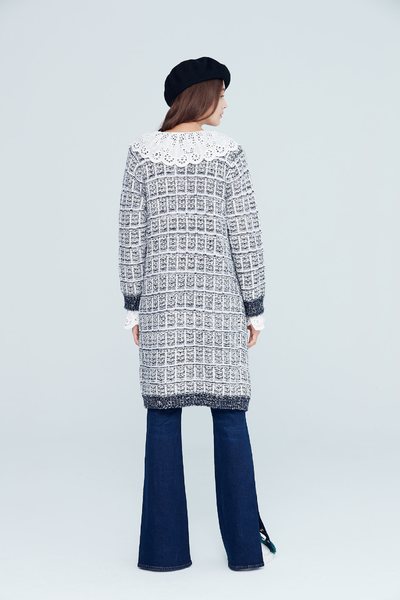 Elegant classic Hairy coat