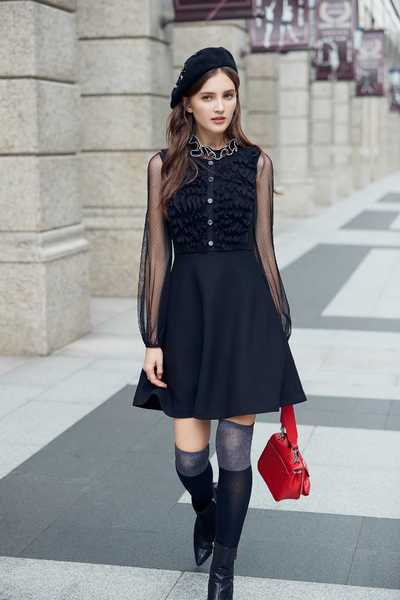 Temperament classic fashion dress
