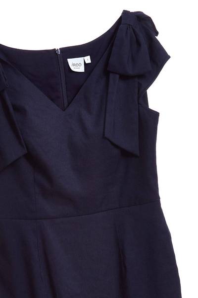 Folded waist design dress