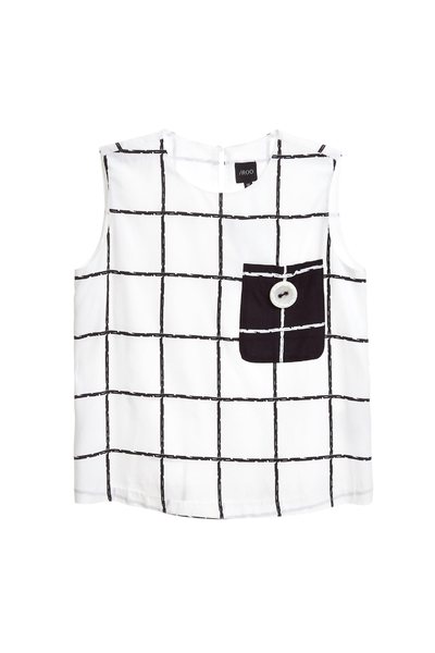Simplicity plaid classic vest