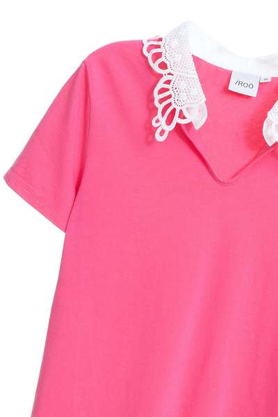 Butterfly collar fashion top