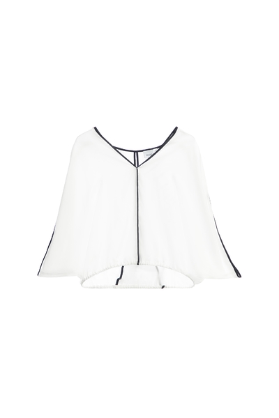 跳色包邊單品上衣