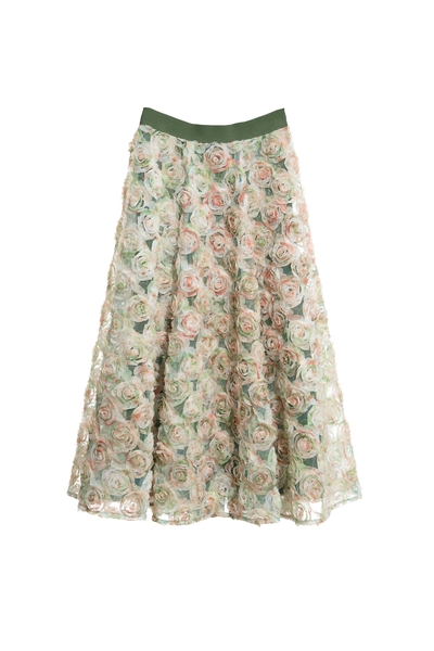 以色列綠玫瑰長裙