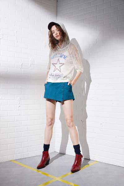 Hoodie short sleeves T-shirt