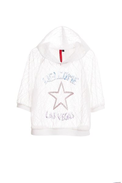 Hoodie short sleeves T-shirt