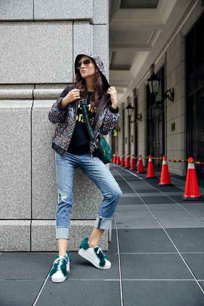 lace spliced blouse