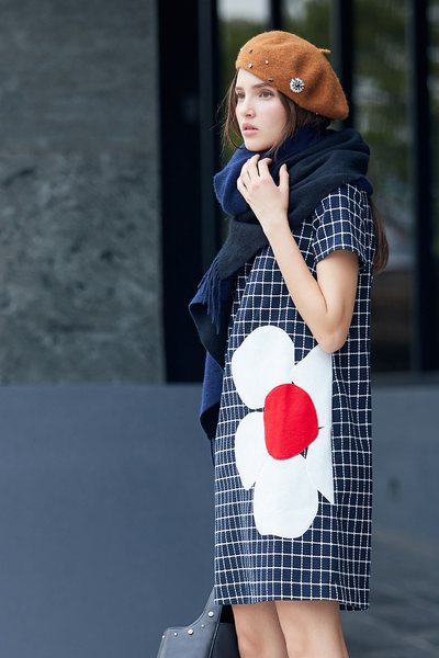 Basic knit scarf