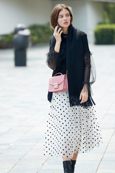 Basic knit scarf