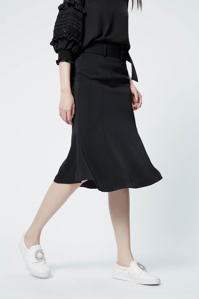 Soft cotton belt skirt