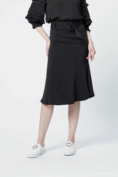 Soft cotton belt skirt