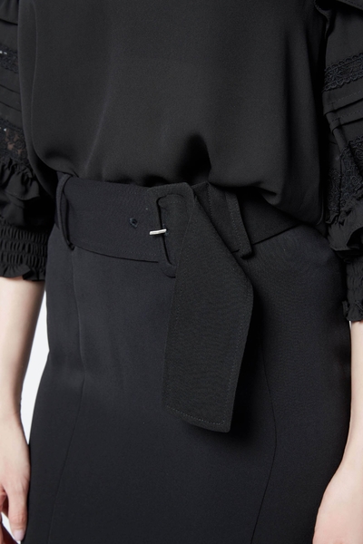 Soft cotton belt skirt
