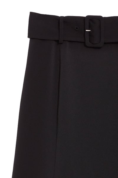 Soft cotton belt skirt